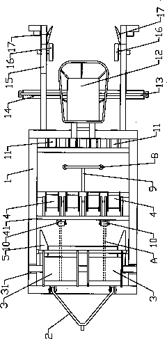 Carrot seeding and film laminating machine