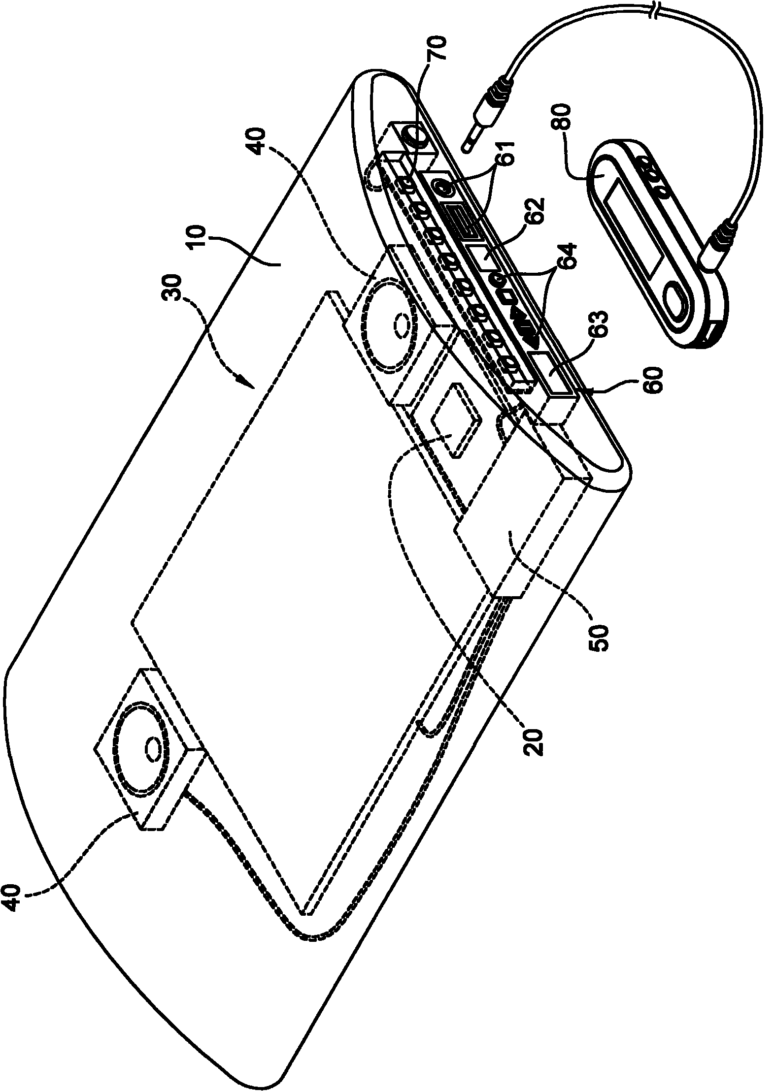 Pillow with sound-playing function and playing method thereof