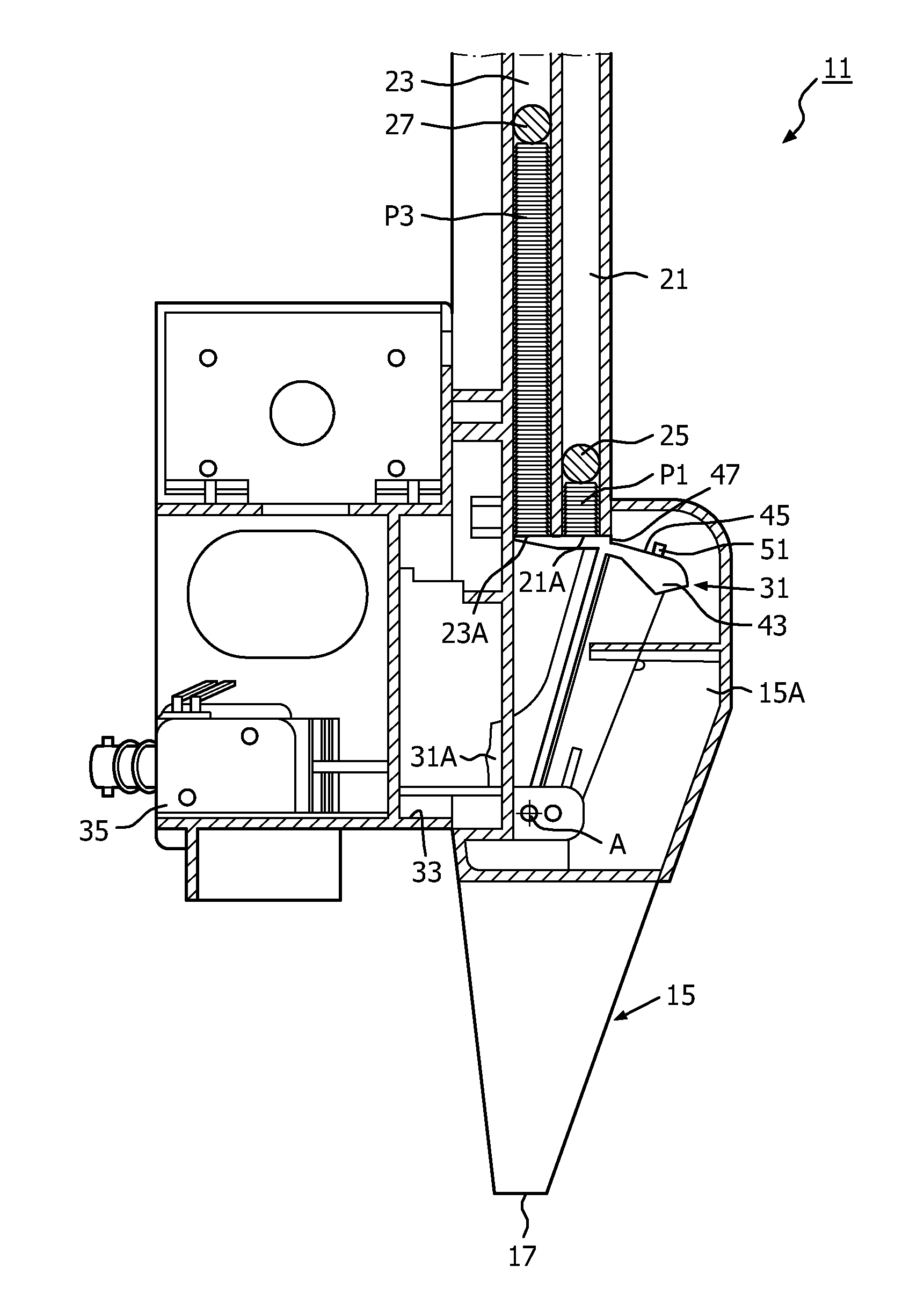 Stirrer or spoon dispenser for beverage dispensing machines