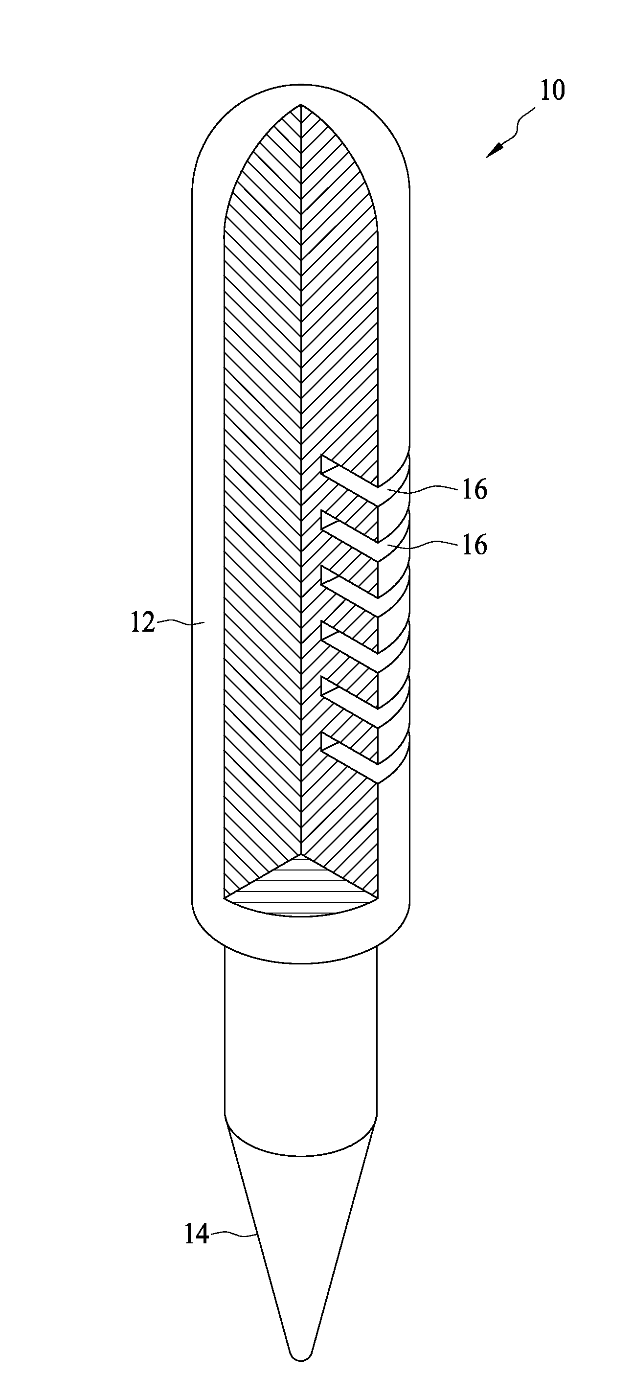 Probe and probe card for integrated circuit devices using the same