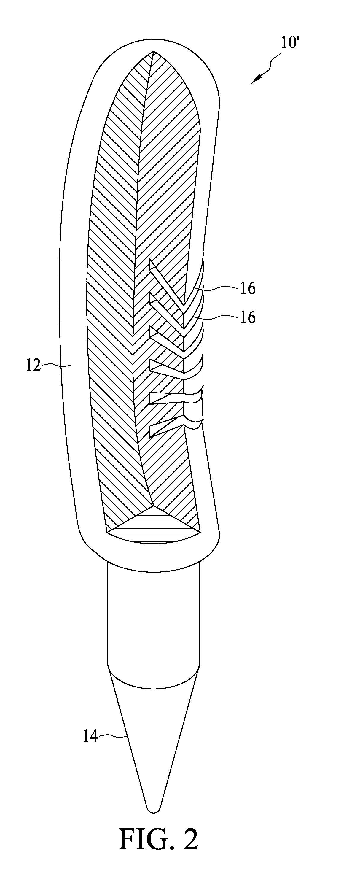 Probe and probe card for integrated circuit devices using the same