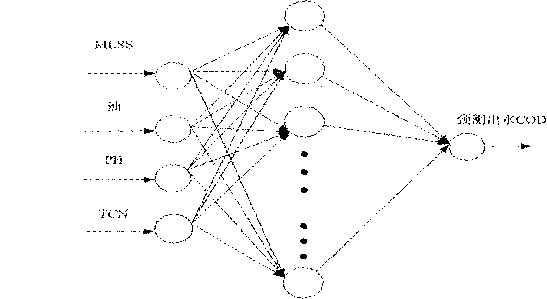 COD soft sensing process