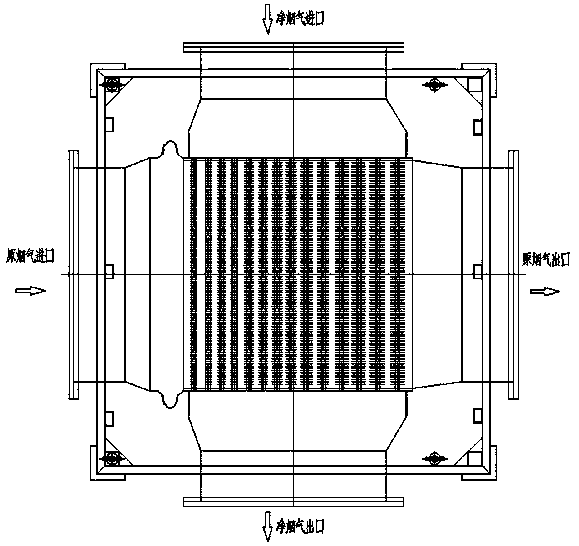 White smoke removing system and technology capable of accurately controlling corrosion