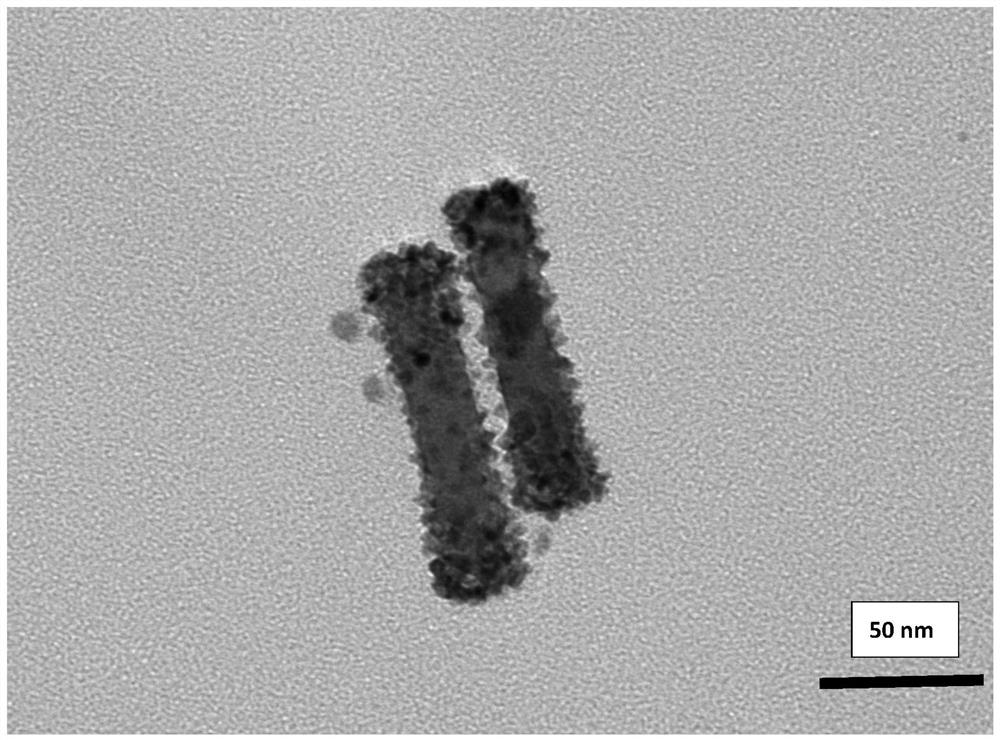 Synthetic method of gold-platinum bimetallic structure material