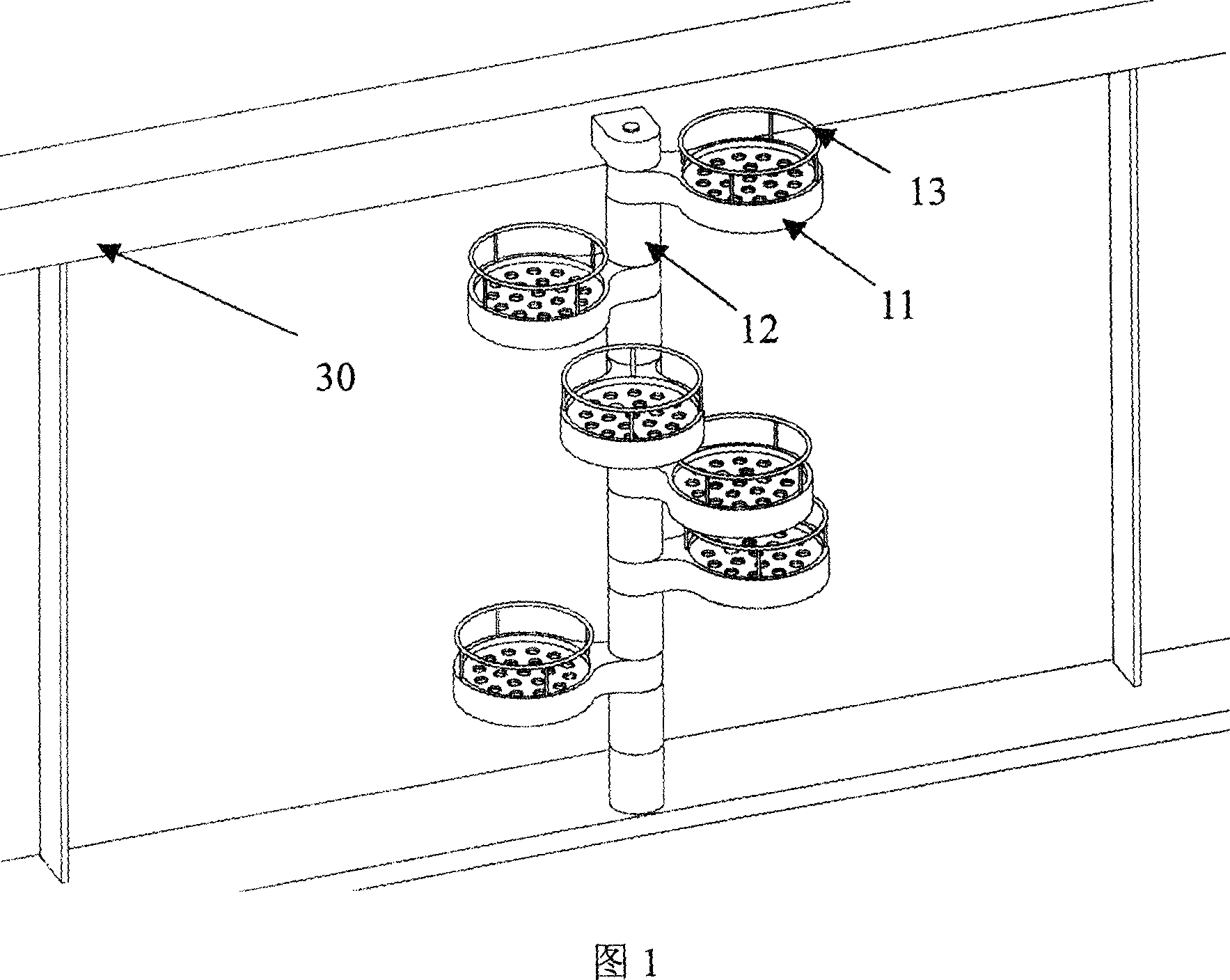 Plant growing frame