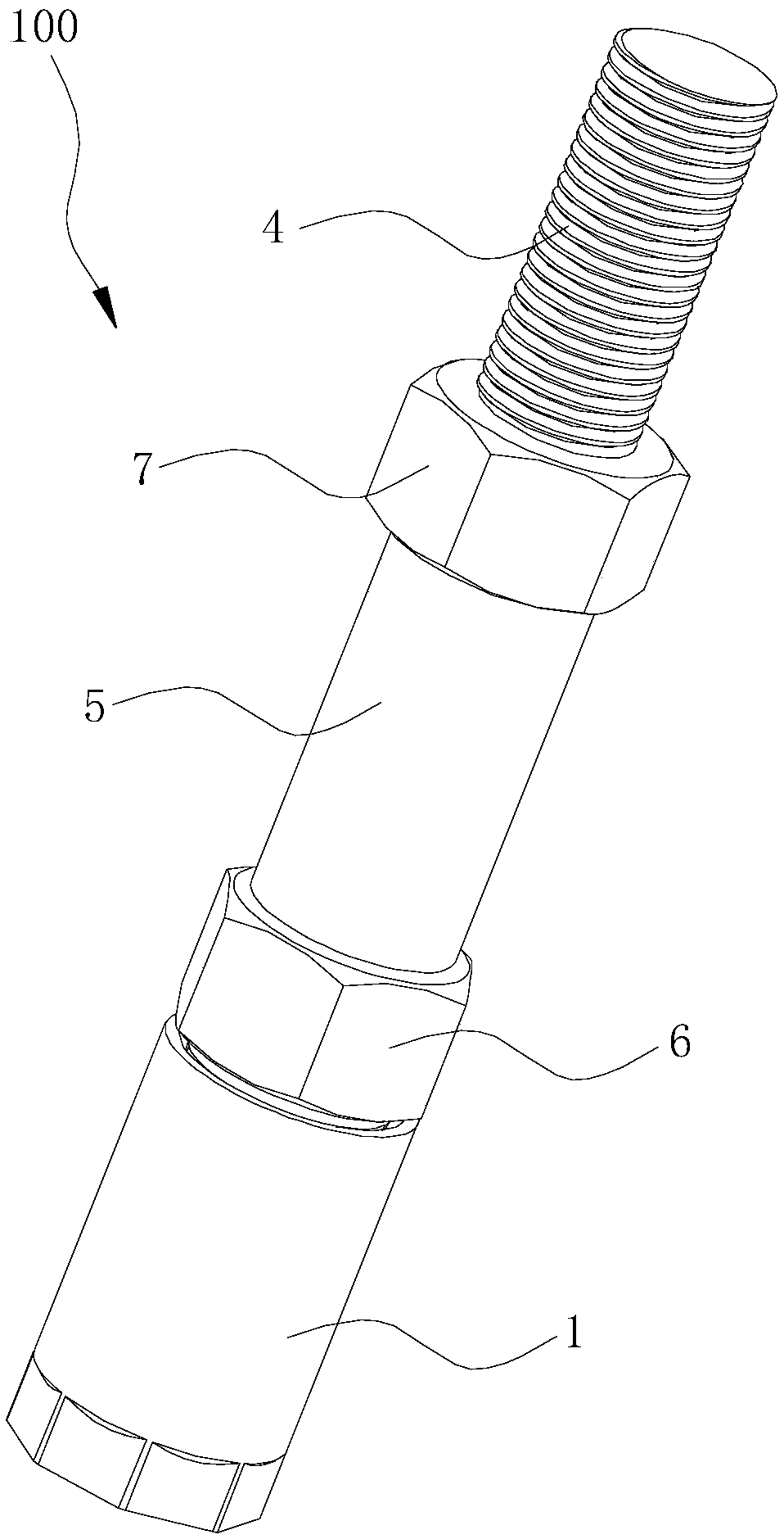 Connecting structural component for a track