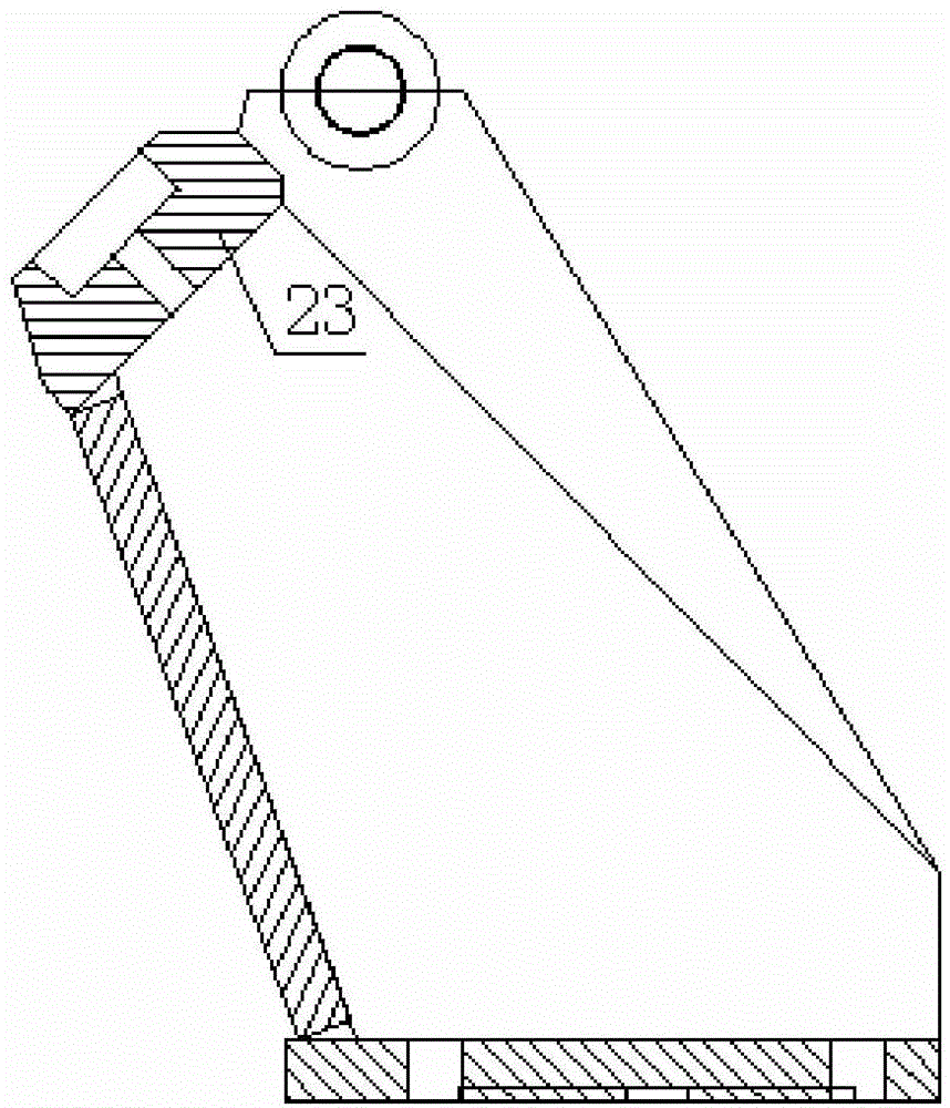 Fixing buckling tile of tube push bench