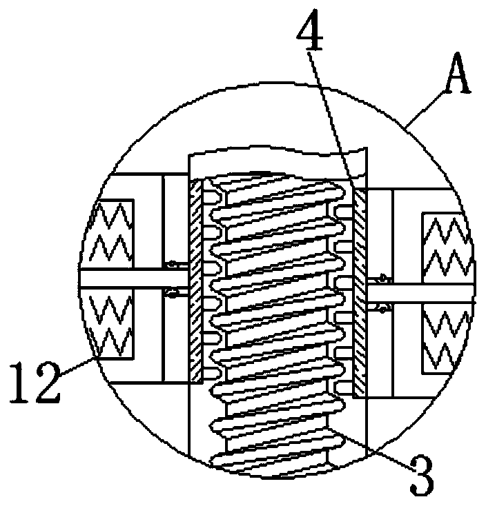 Self-tightening type cloth winding device according to winding cycle