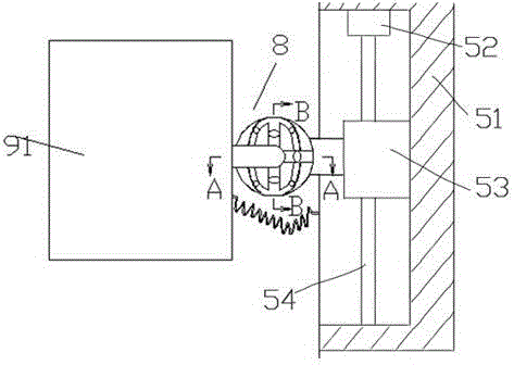 Electric meter box device convenient to operate