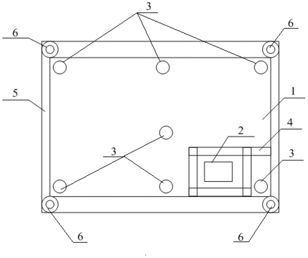 Vibration resistance installation method for temperature compensation crystal oscillator