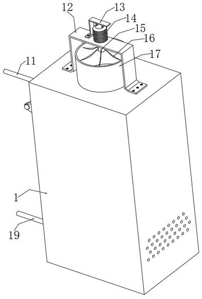 Water-saving cooling tower for mixed aromatic hydrocarbon production