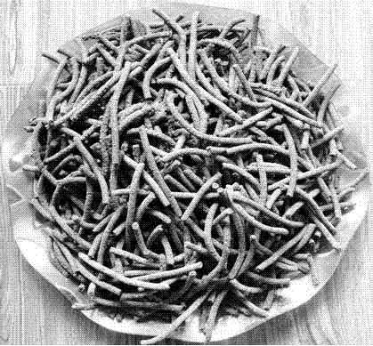 Preparation method of mulberry twig granular biofuel