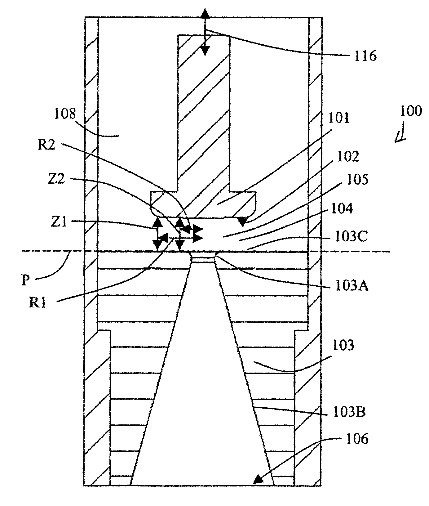 Fluent control valve