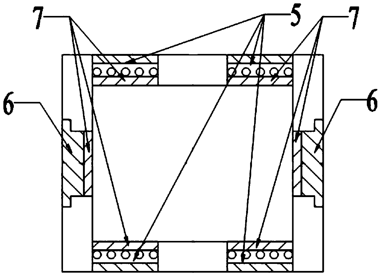 Radar antenna array expansion and contraction mechanism