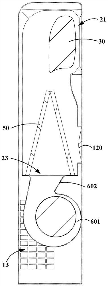 Vertical air conditioner indoor unit