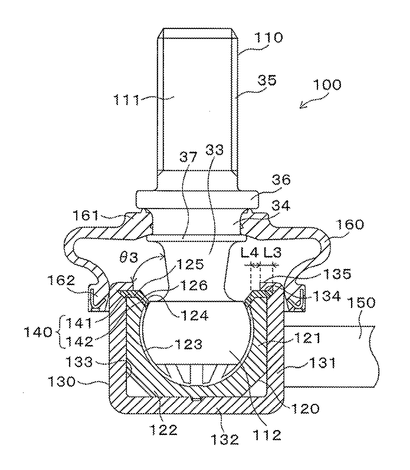 Stabilizer link and manufacturing method therefor