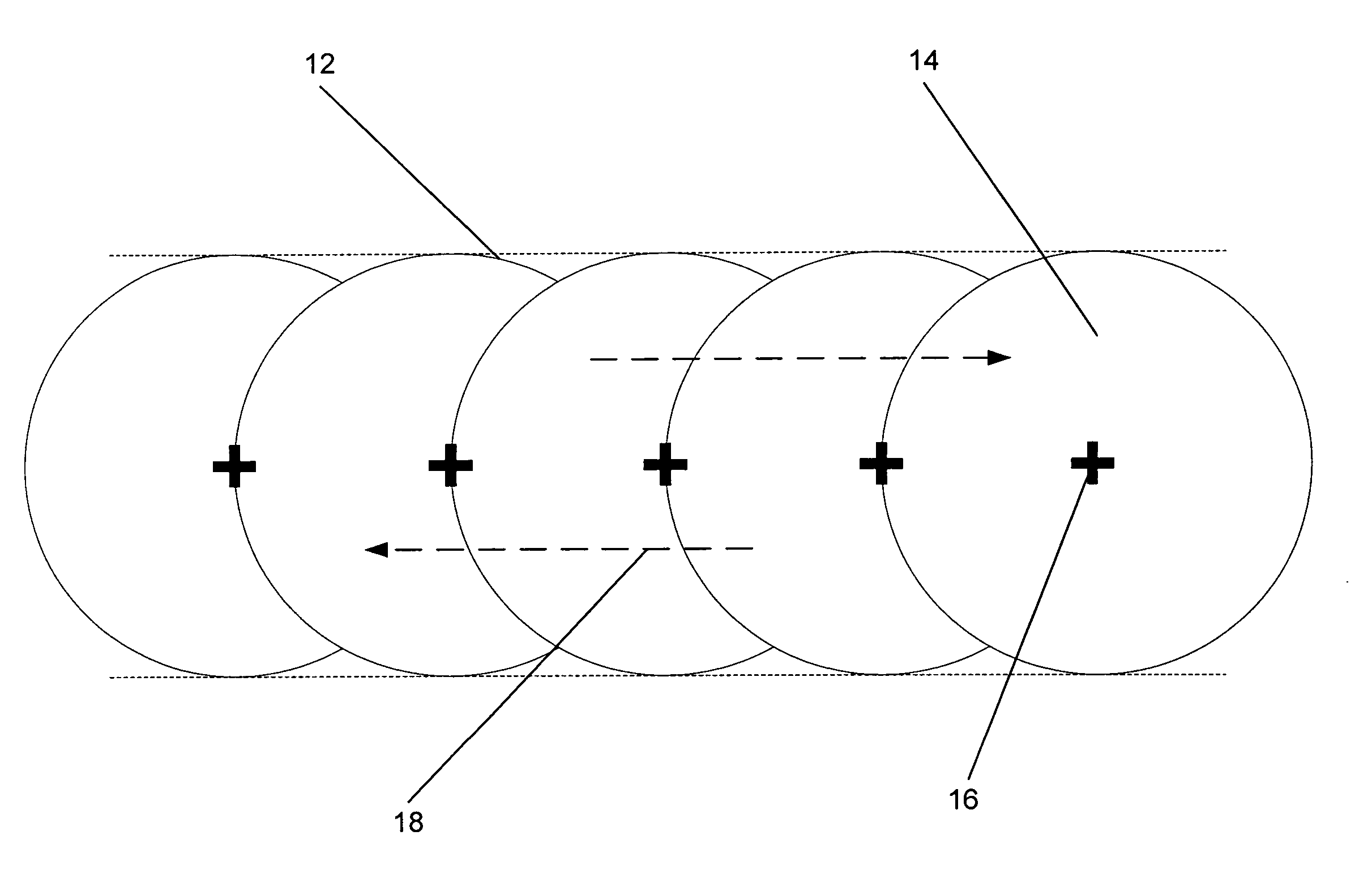 Broadband wireless communication system for in-flight aircraft