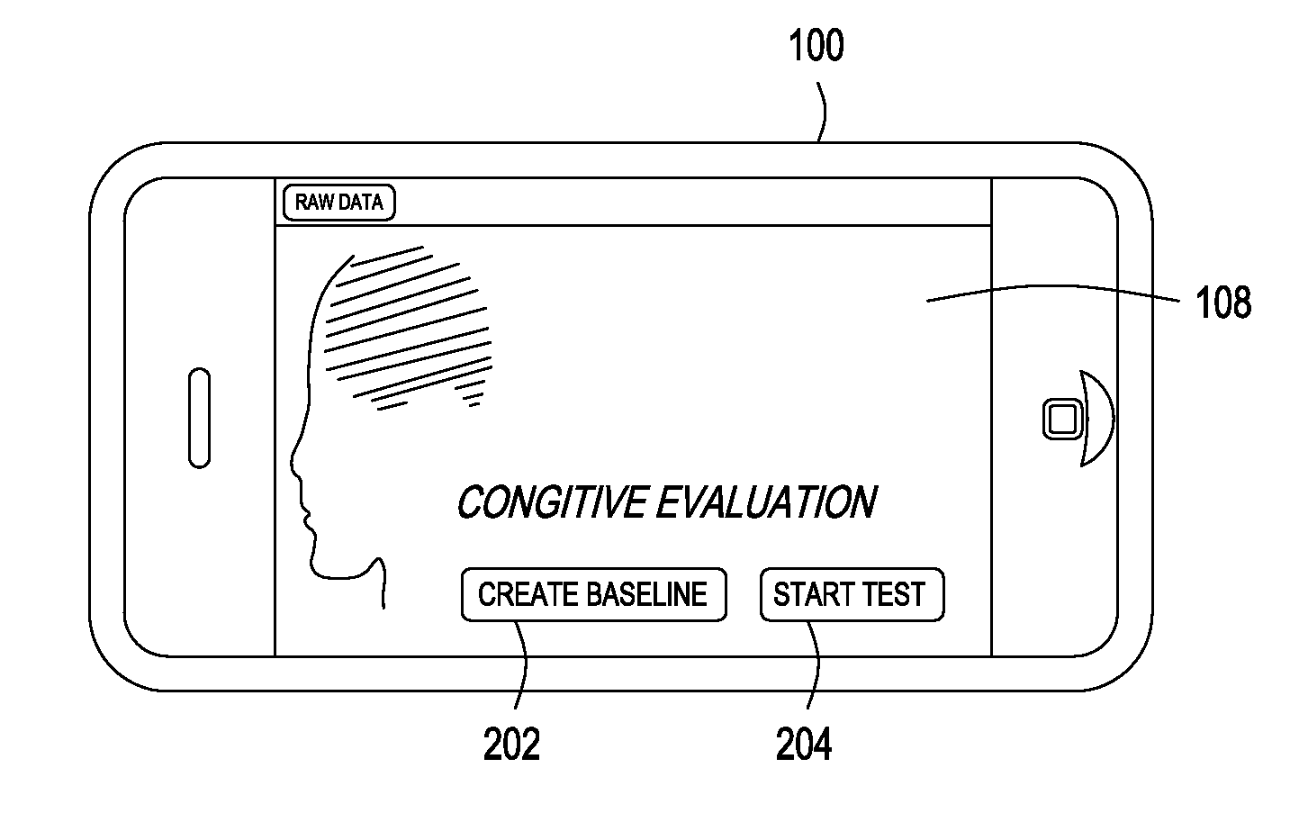 Method and apparatus for multimodal mobile screening to quantitatively detect brain function impairment