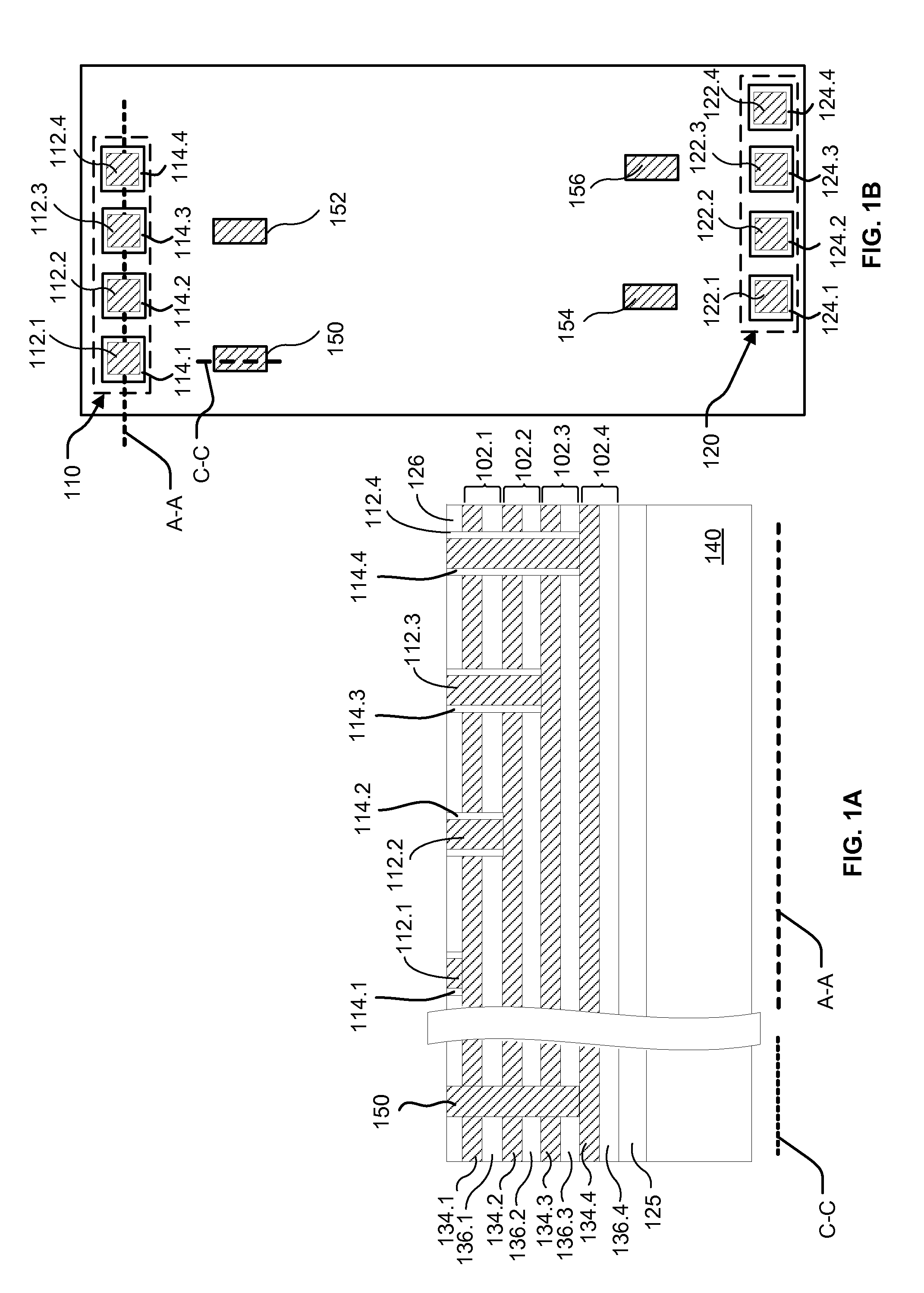 Contact architecture for 3D memory array