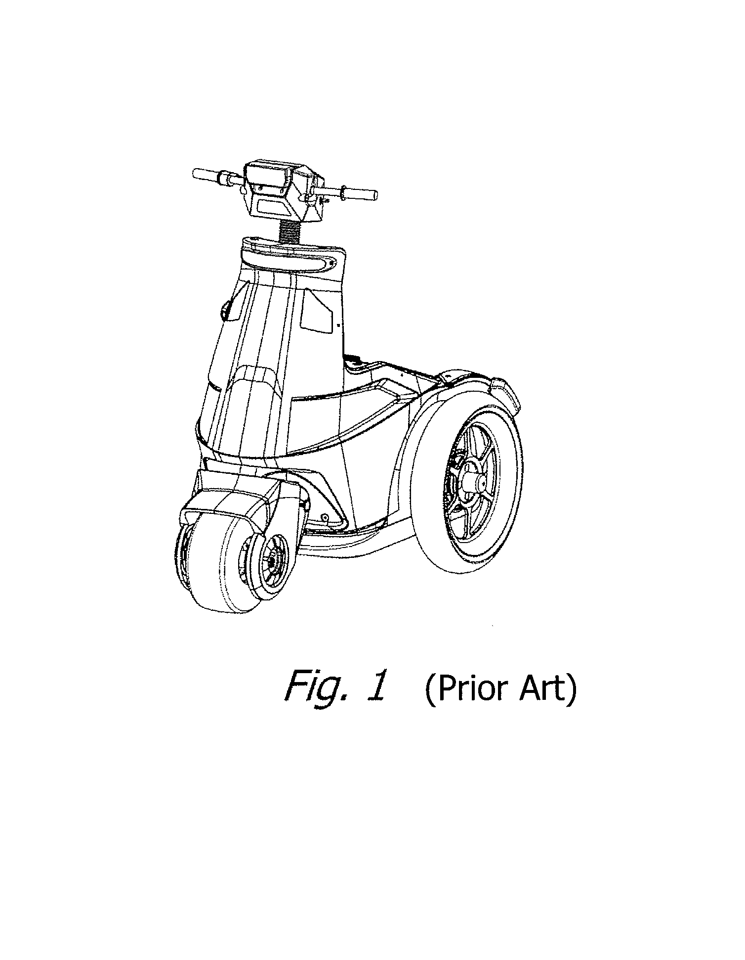 Drive wheel suspension