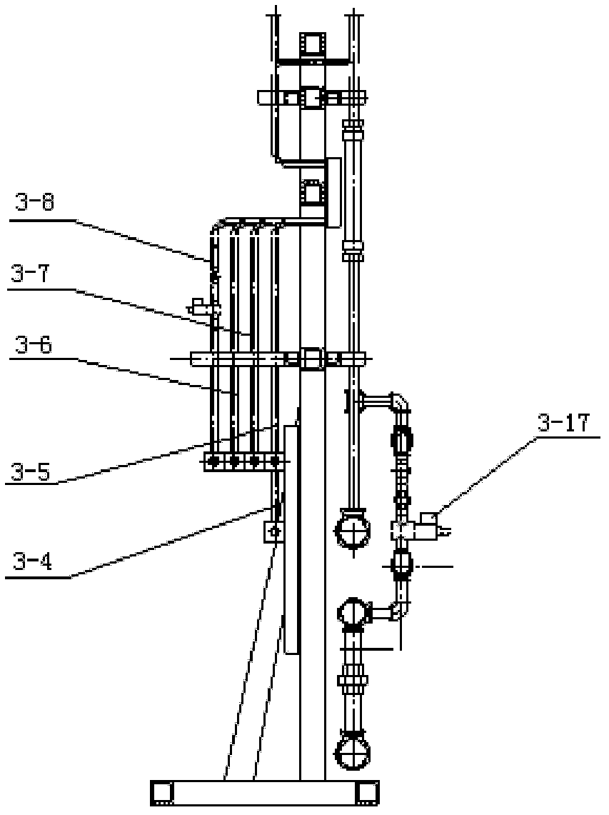 Two-row rare earth continuous gas carburization furnace carburization medium flow rate disc