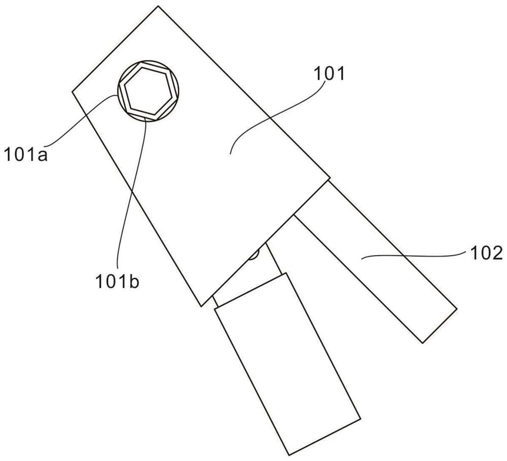 Adjustable bidirectional linkage combined tool