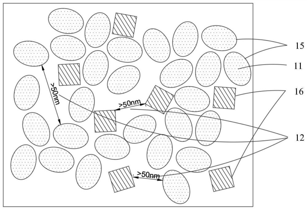 Acoustic reinforcing material block and manufacturing method and application thereof