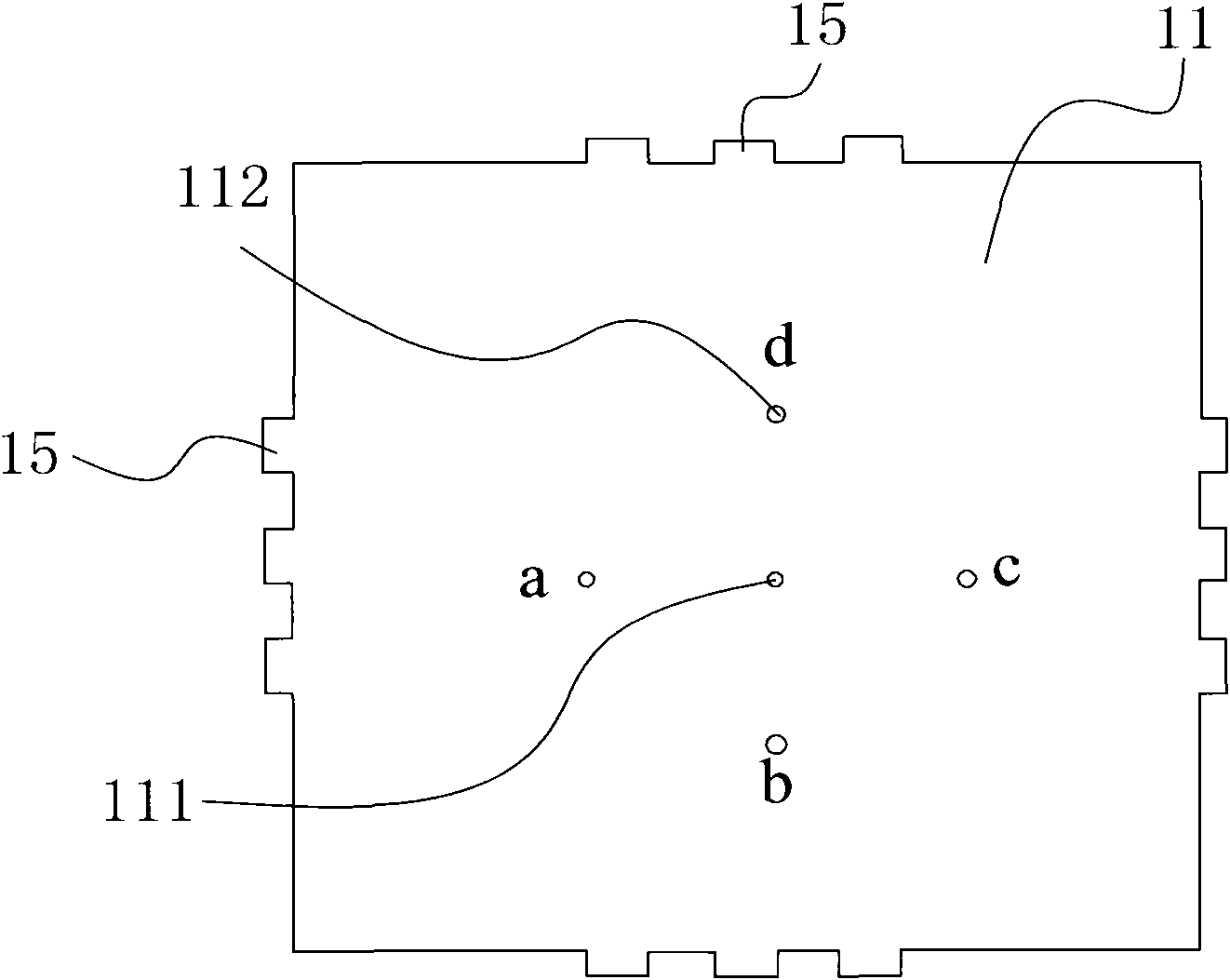 Double-frequency microstrip antenna