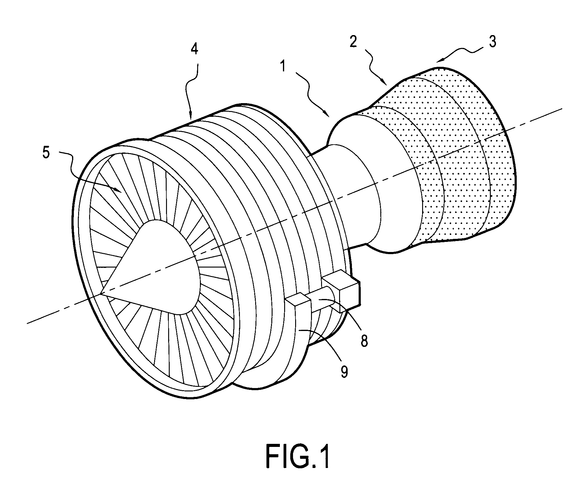 Distributed architecture for a gas-turbine starter/generator