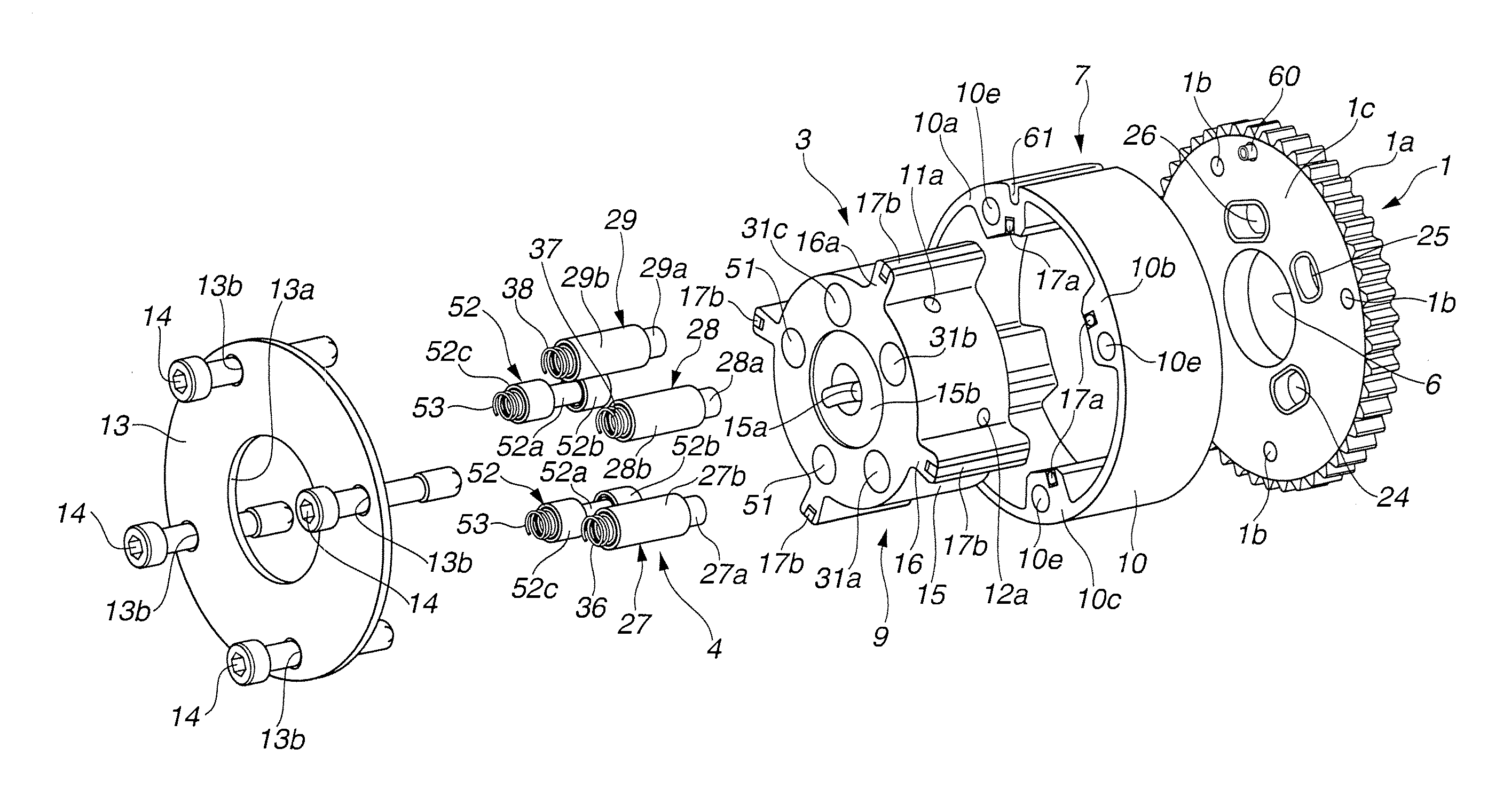 Valve timing control device of internal combustion engine