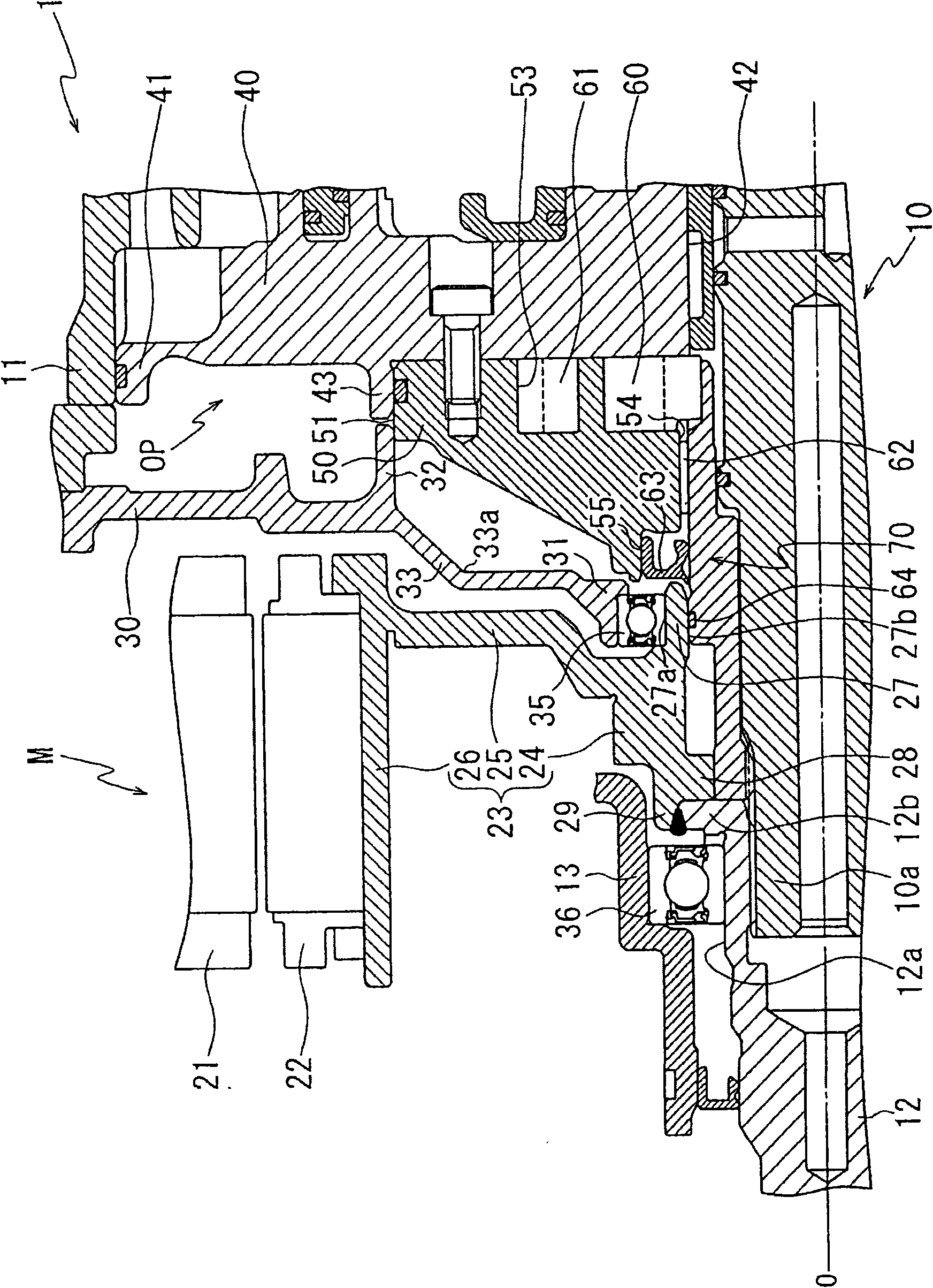 Structure for supporting a sleeve member in automatic transmission