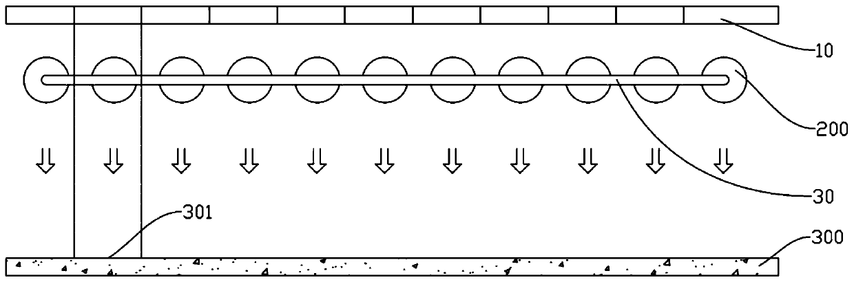 Lighting components and UV liquid crystal irradiation machine