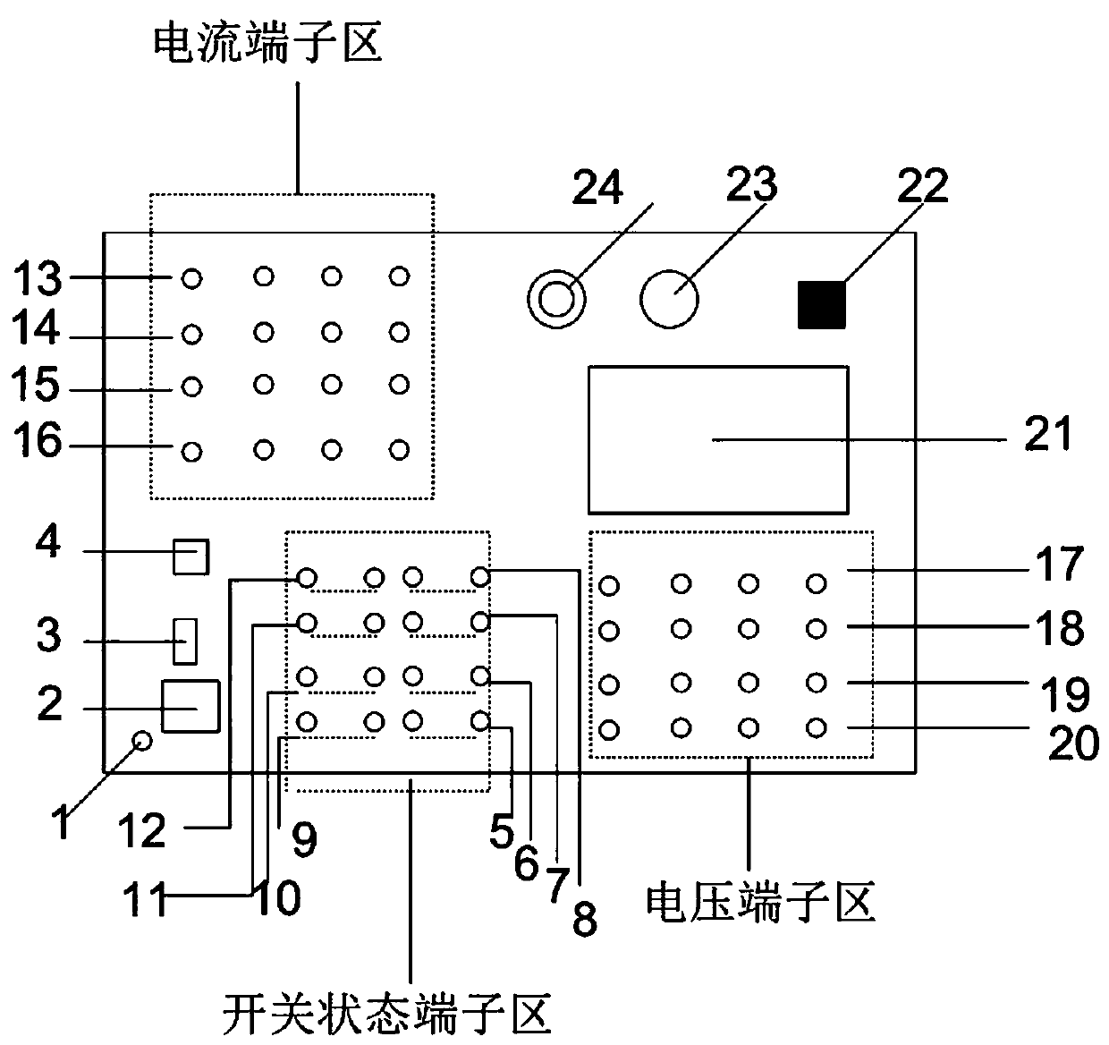 Full-automatic recloser type feeder automation function testing device