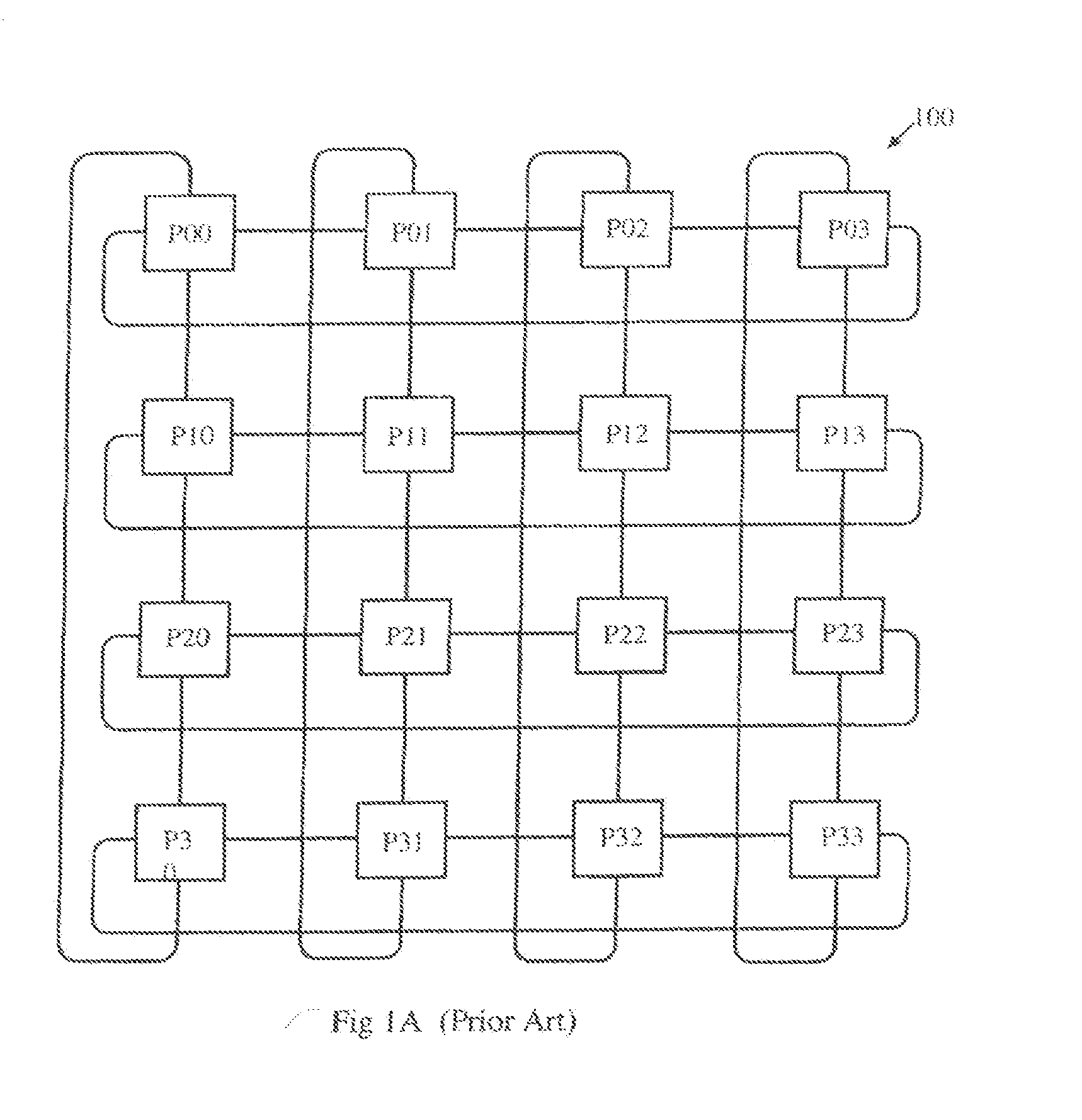 Interconnection network connecting operation-configurable nodes according to one or more levels of adjacency in multiple dimensions of communication in a multi-processor and a neural processor