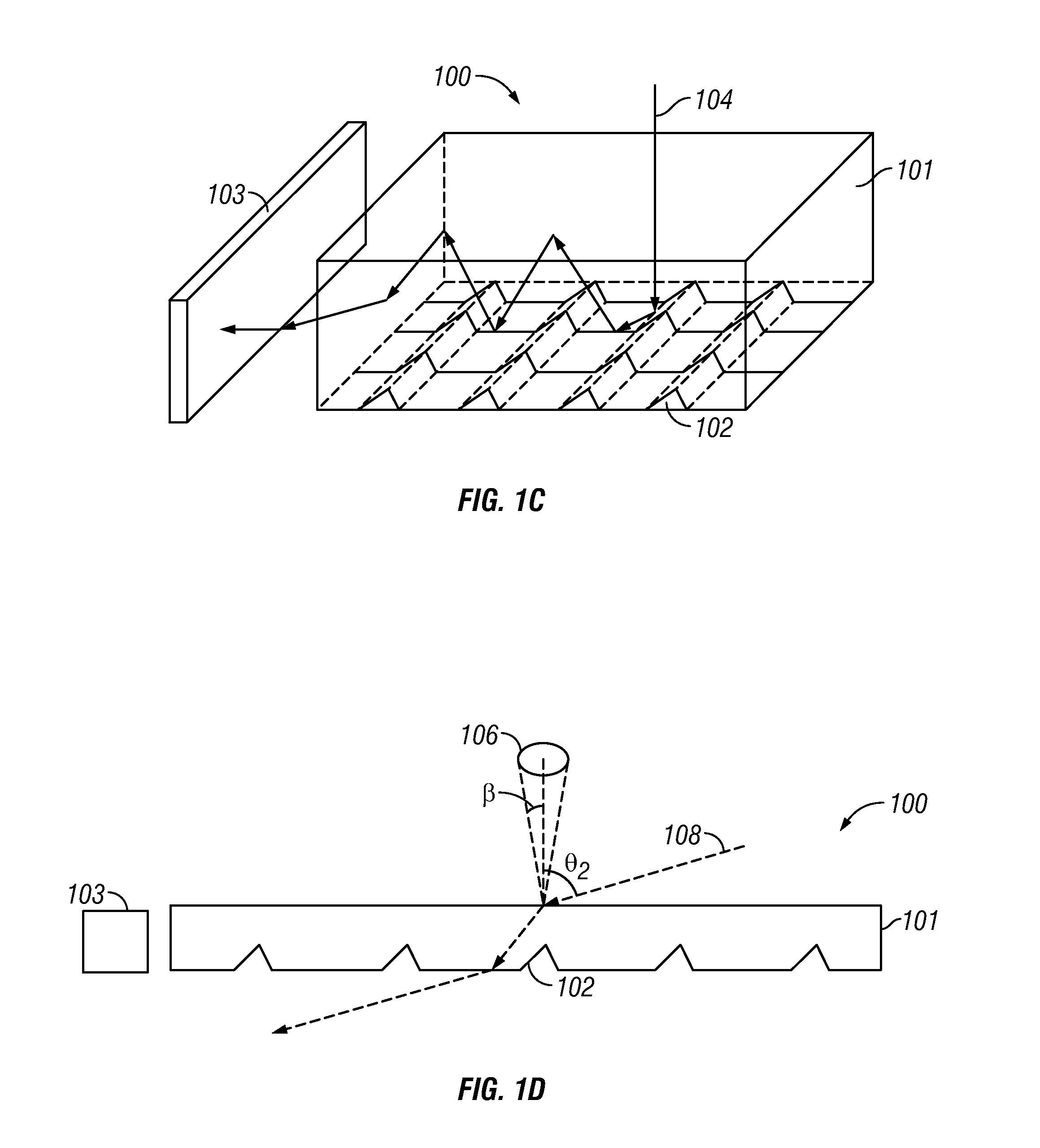 Increasing the angular range of light collection in solar collectors/concentrators