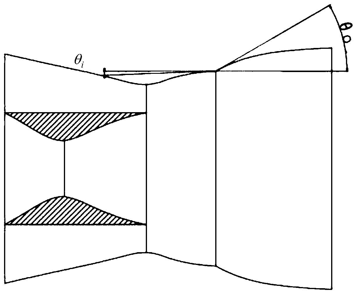 An ejector nozzle with double bell-shaped ejector sleeves