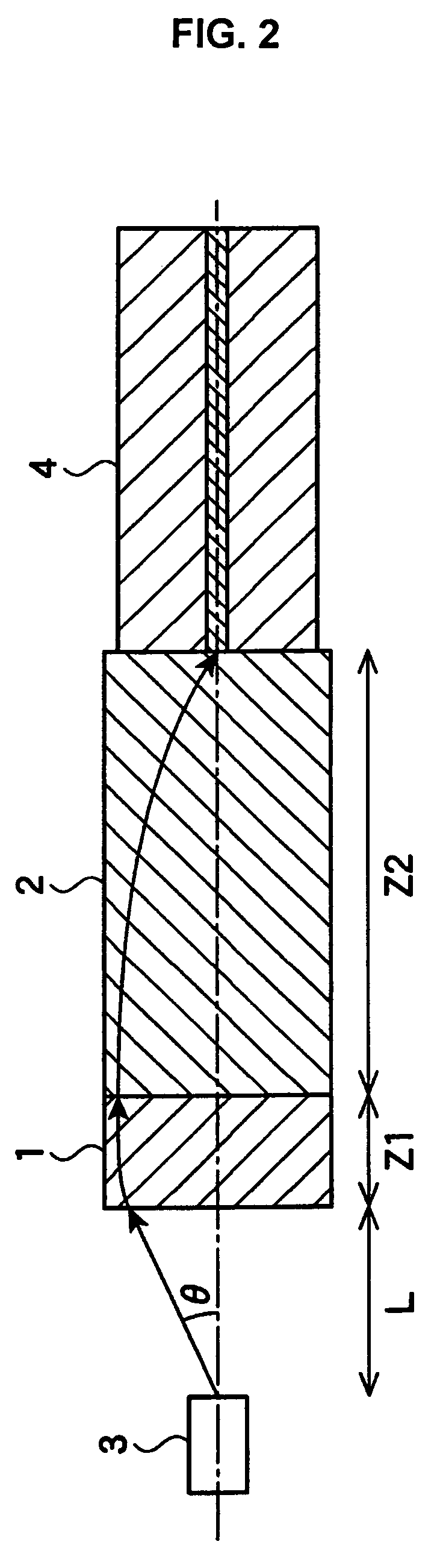 Optical fiber coupling part