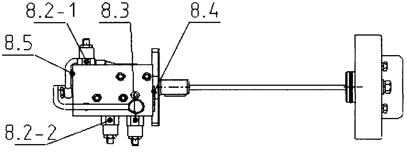 Chain-type hydraulic hoist for lifting