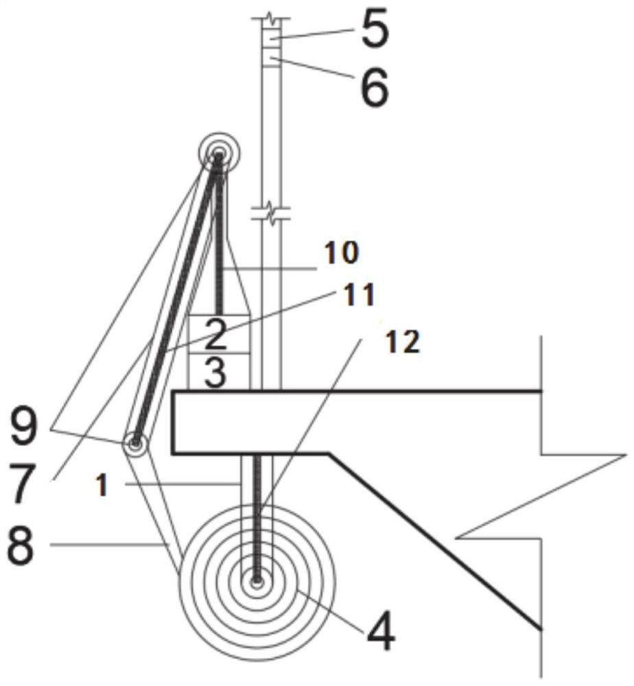 Intelligent bridge car catching device and method