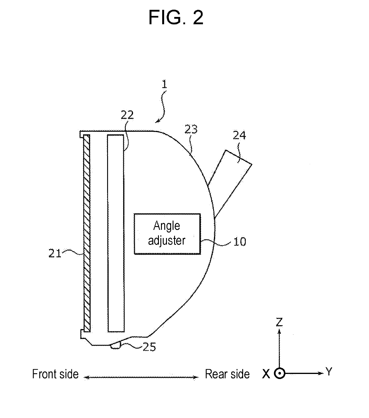 Vehicular rearview mirror