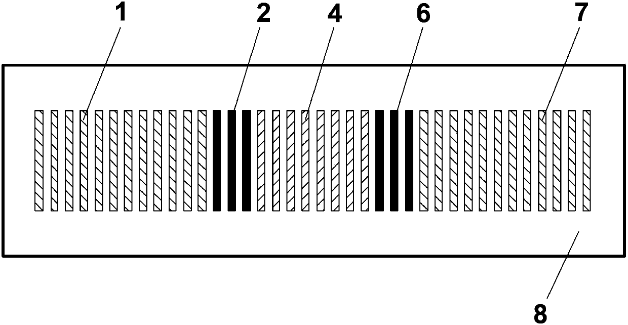 Modularized array electrode of precision simulate welded joint and manufacturing method thereof