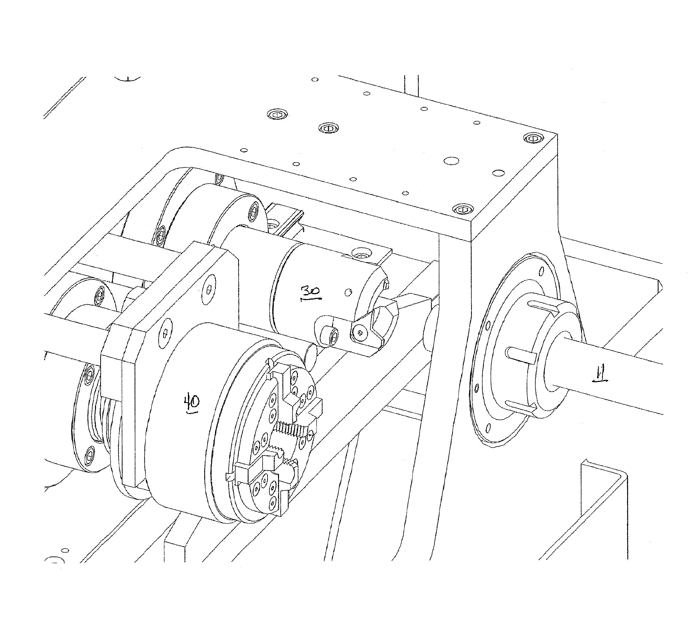 Coning and threading machine for high-pressure tubing