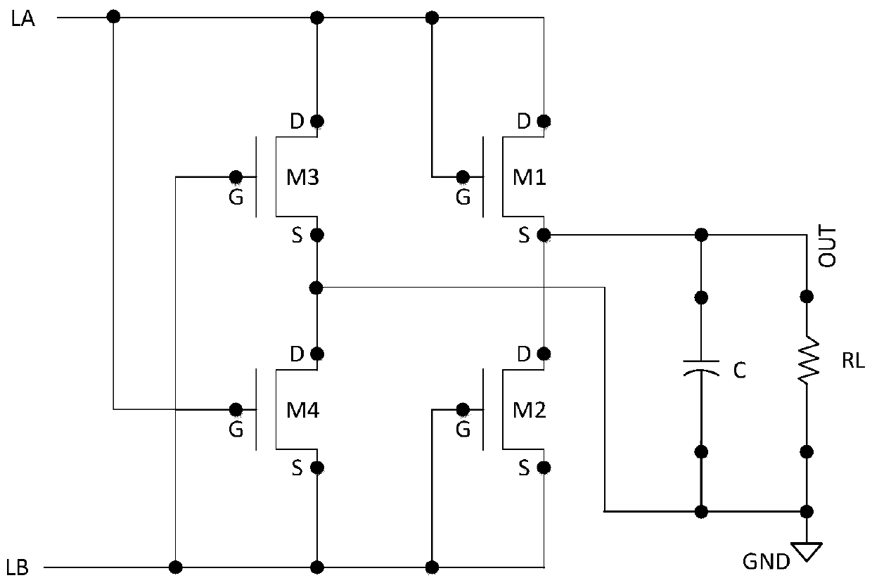 Cross multi-channel parallel output full-wave rectifying circuit capable of eliminating a threshold voltage