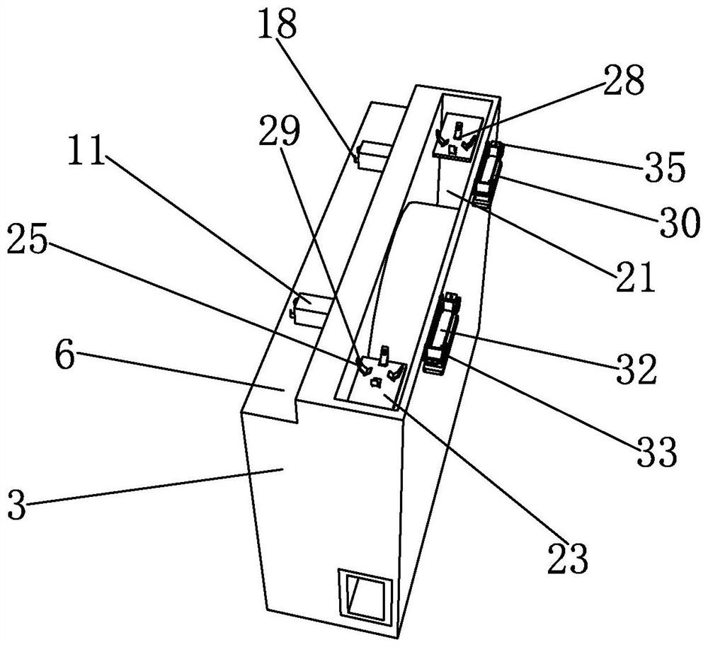 Split-type integrated stove equipped with fast connection structure and installation method thereof