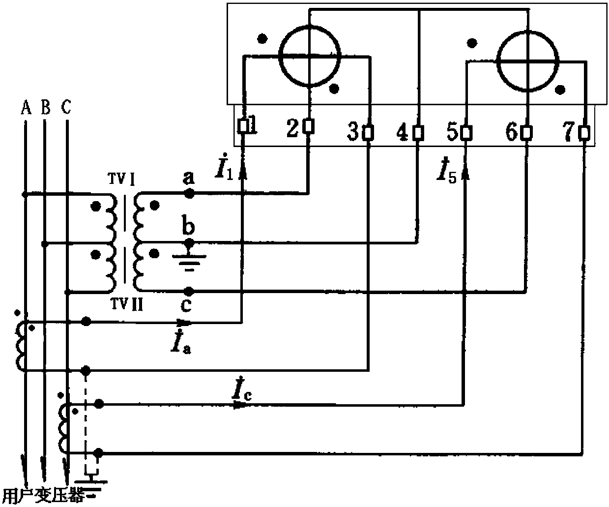 Method for Automatically Distinguishing 192 Types of Wiring Modes of Three-phase Three-Wire Electric Energy Meter