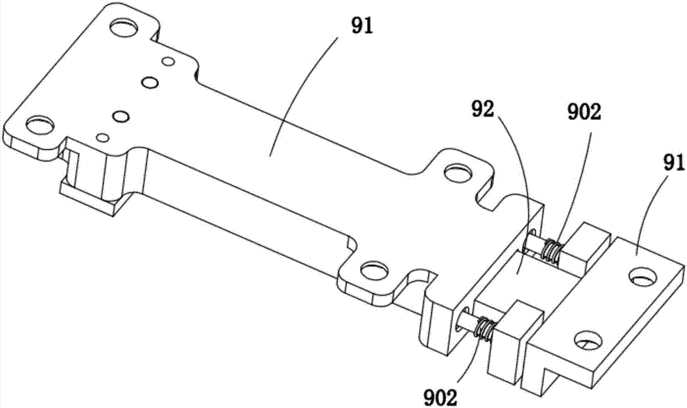 Optical module high-and low-temperature test device