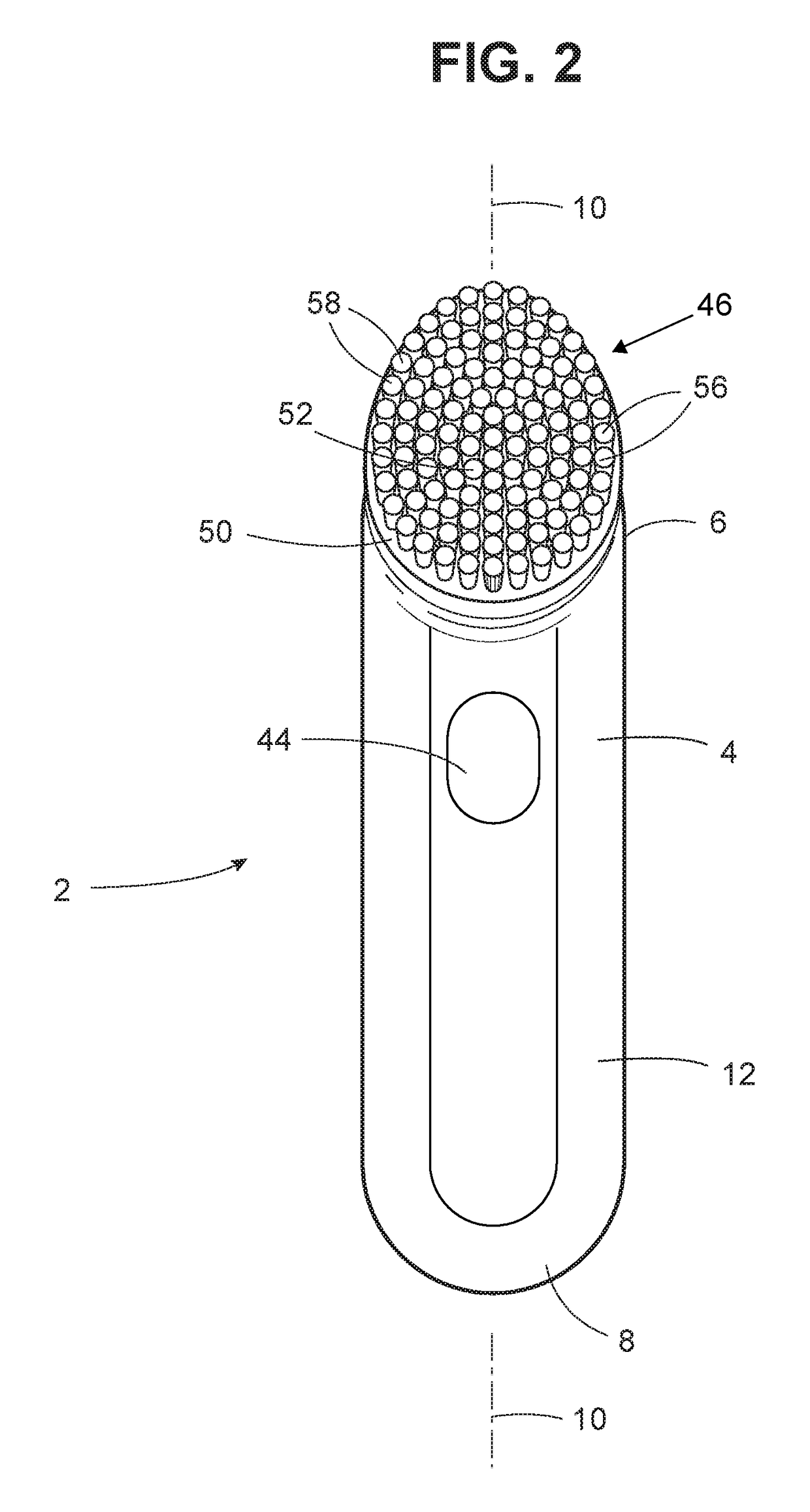 Powered skin care device