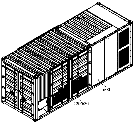 Container type frequency conversion pry