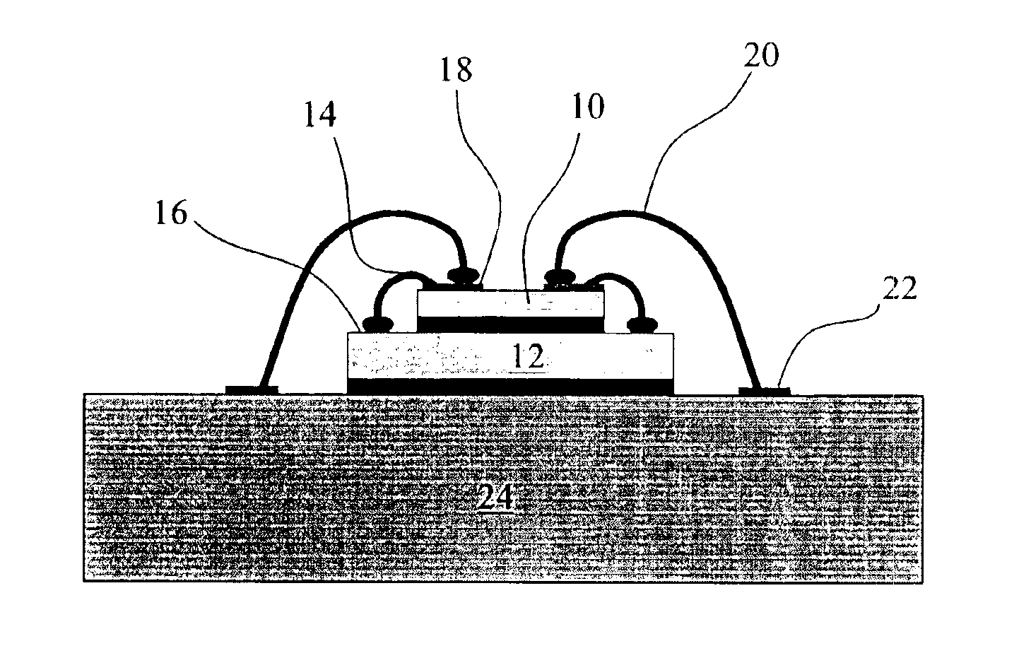 Semiconductor die adapter and method of using