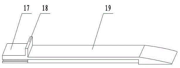 Hand holding type combined fork arm carrier